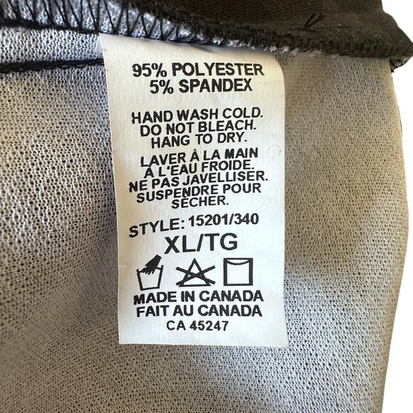 Michael Tyler Geometric Print Artsy Lagenlook Mixed Textiles Tunic Blouse Sz XL - Picture 9 of 11